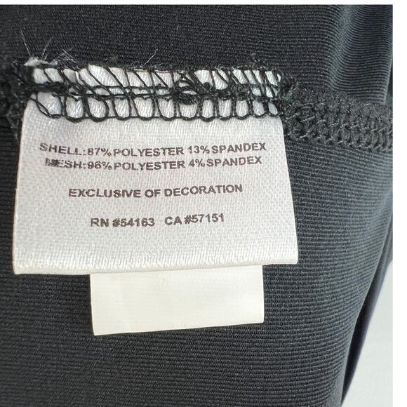 Touch Alyssa Milano New York Knicks Basketball Jersey Black Mesh Gold Sz XL NEW - Picture 13 of 13